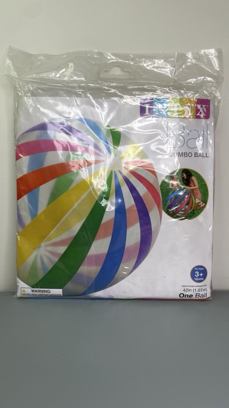NEW Intex Jumbo 42" Beach Pool Ball Sealed Original Packaging 2016 Gradution